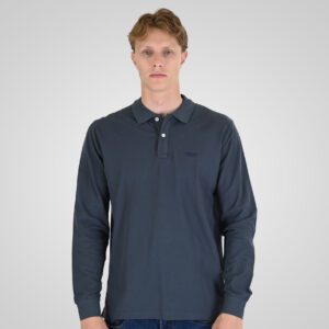 262RPS-3091 POLO PIQUE STEEL BLUE