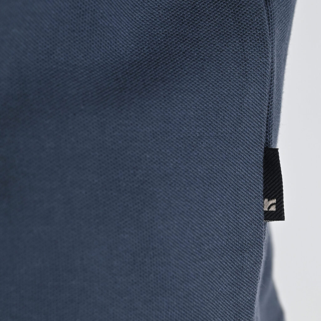 262RPS-3091 POLO PIQUE STEEL BLUE