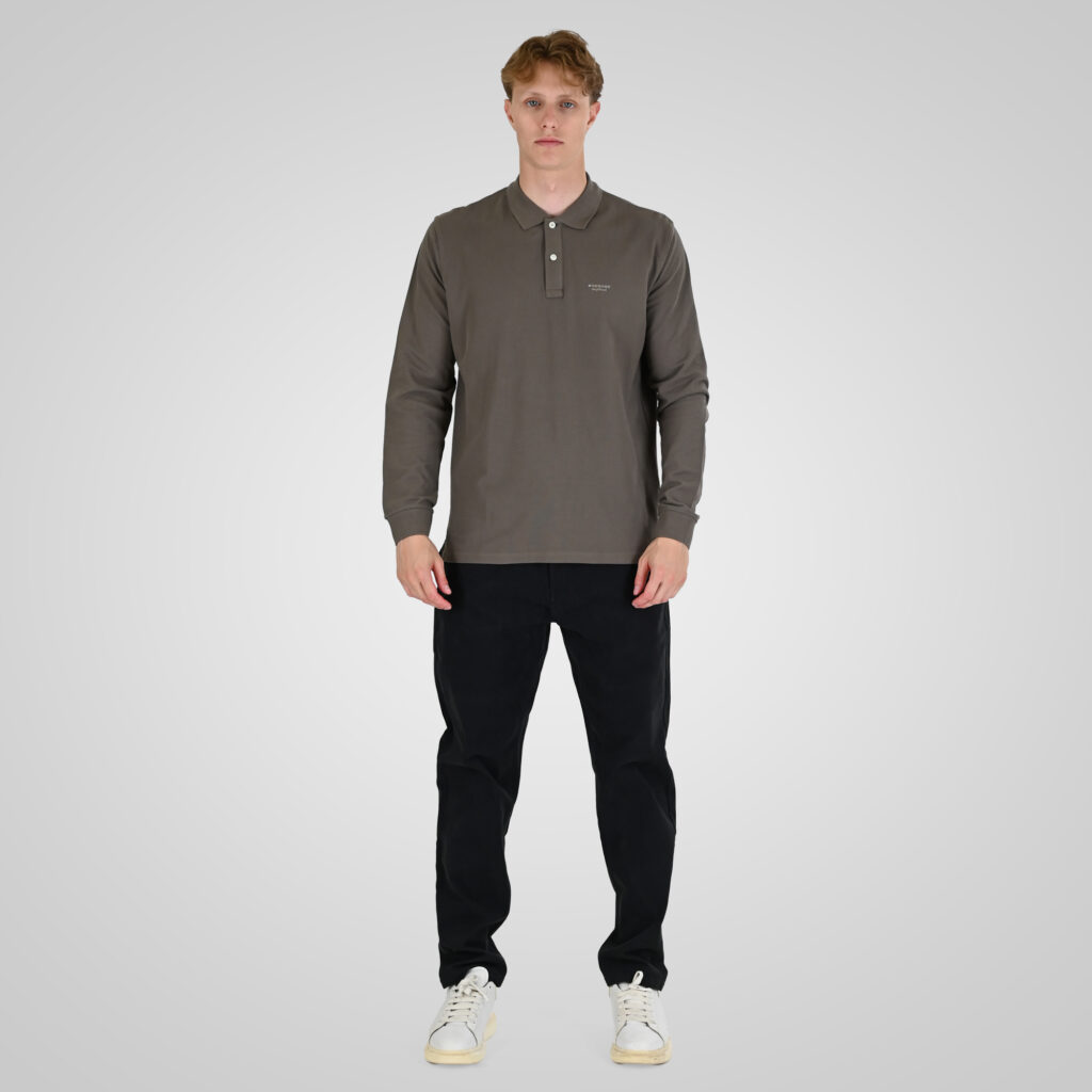 262RPS-3091 POLO PIQUE TAUPE