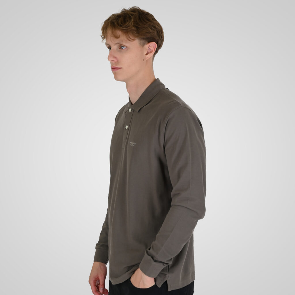 262RPS-3091 POLO PIQUE TAUPE