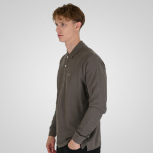 262RPS-3091 POLO PIQUE TAUPE - Image 3