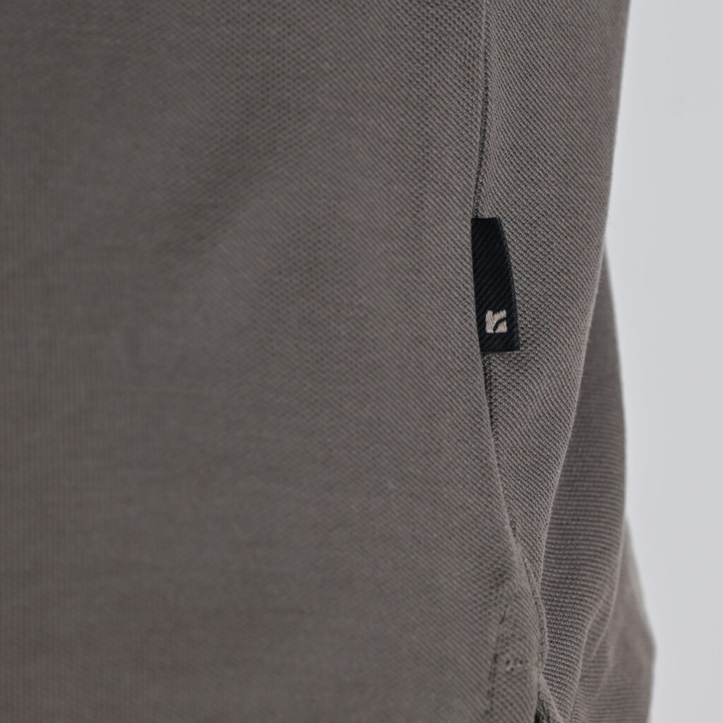 262RPS-3091 POLO PIQUE TAUPE