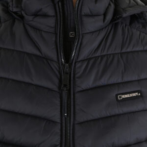 262RSJK-2085 JACKETS SLEEVELESS BLACK - Image 5