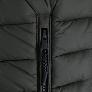 262RSJK-2085 JACKETS SLEEVELESS LEAF GREEN - Image 6