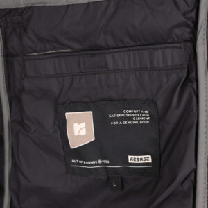 262RSJK-2085 JACKETS SLEEVELESS SMOKE GREY - Image 7