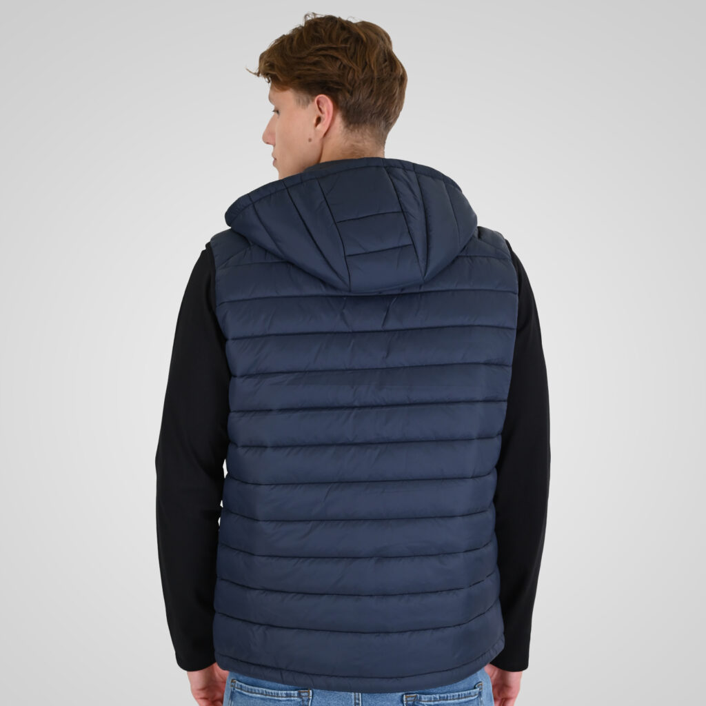 262RSJK-2085 JACKETS SLEEVELESS SPACE BLUE