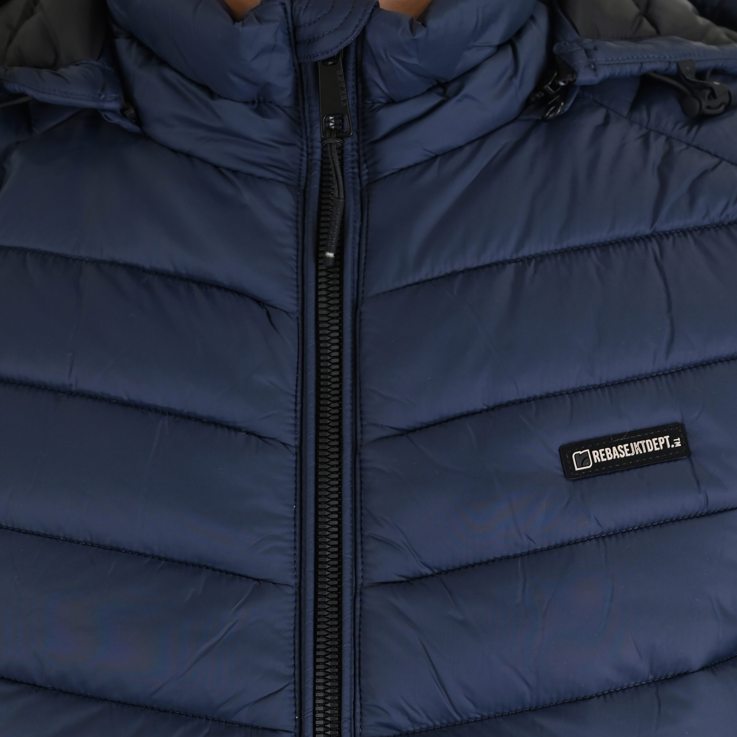 262RSJK-2085 JACKETS SLEEVELESS SPACE BLUE - Image 5