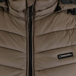 262RSJK-2085 JACKETS SLEEVELESS TAUPE - Image 5