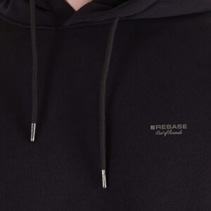 262RTOP-1100 HOODIE WITH HIGH DENSITY PRINT (BRUSHED FLEECE) AUBERGINE - Image 5