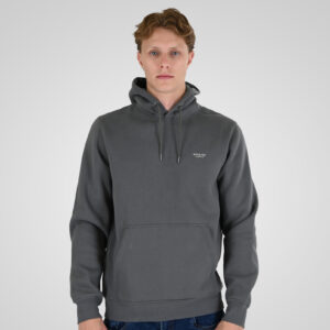 262RTOP-1100 HOODIE WITH HIGH DENSITY PRINT (BRUSHED FLEECE) CLOUDY GREY