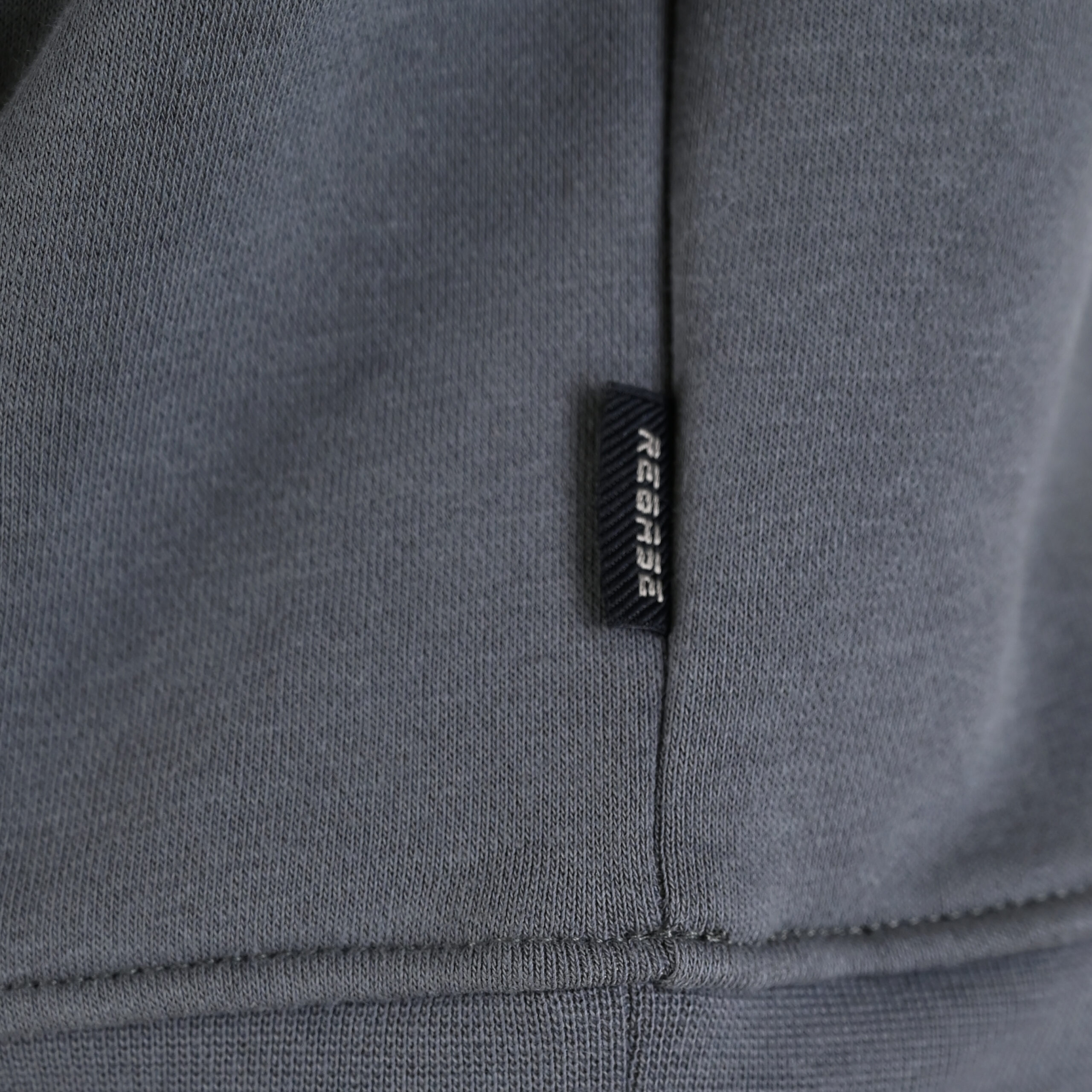 262RTOP-1100 HOODIE WITH HIGH DENSITY PRINT (BRUSHED FLEECE) CLOUDY GREY - Image 6