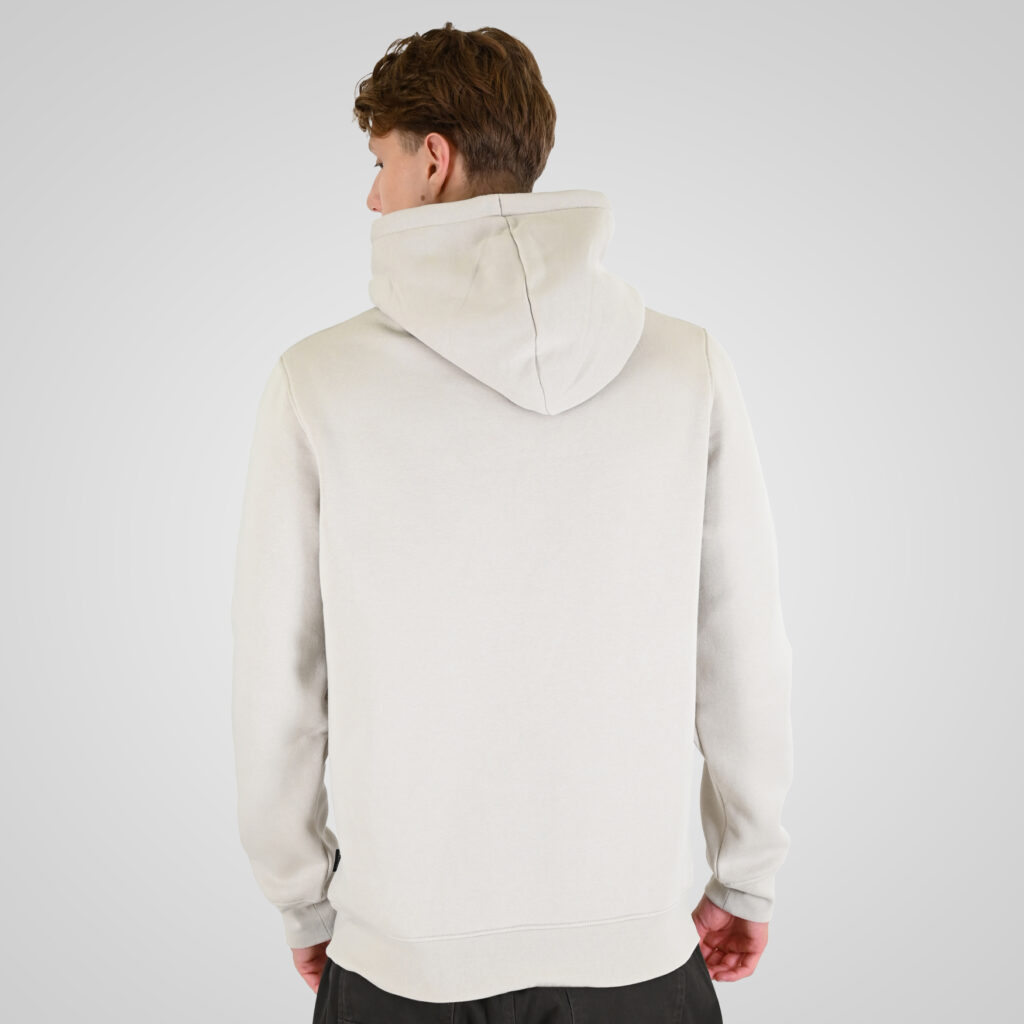 262RTOP-1100 HOODIE WITH HIGH DENSITY PRINT (BRUSHED FLEECE) ICE