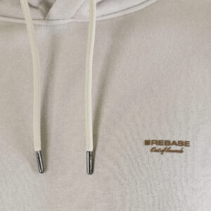 262RTOP-1100 HOODIE WITH HIGH DENSITY PRINT (BRUSHED FLEECE) ICE - Image 5