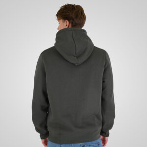 262RTOP-1100 HOODIE WITH HIGH DENSITY PRINT (BRUSHED FLEECE) KHAKI - Image 4