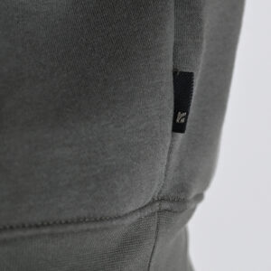 262RTOP-1100 HOODIE WITH HIGH DENSITY PRINT (BRUSHED FLEECE) KHAKI - Image 6