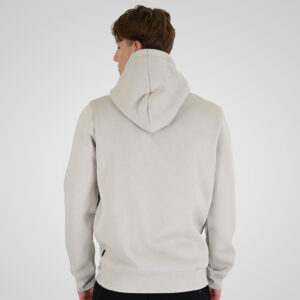 262RTOP-1101 HOODIE WITH PUFF PRINT (BRUSHED FLEECE) ICE - Image 4