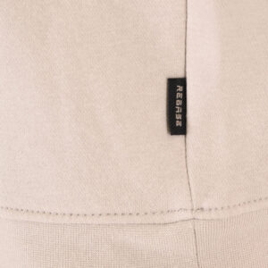 262RTOP-1103 HOODIE WITH PRESSED-EMBOSSED PRINT (BRUSHED FLEECE) ICE - Image 6