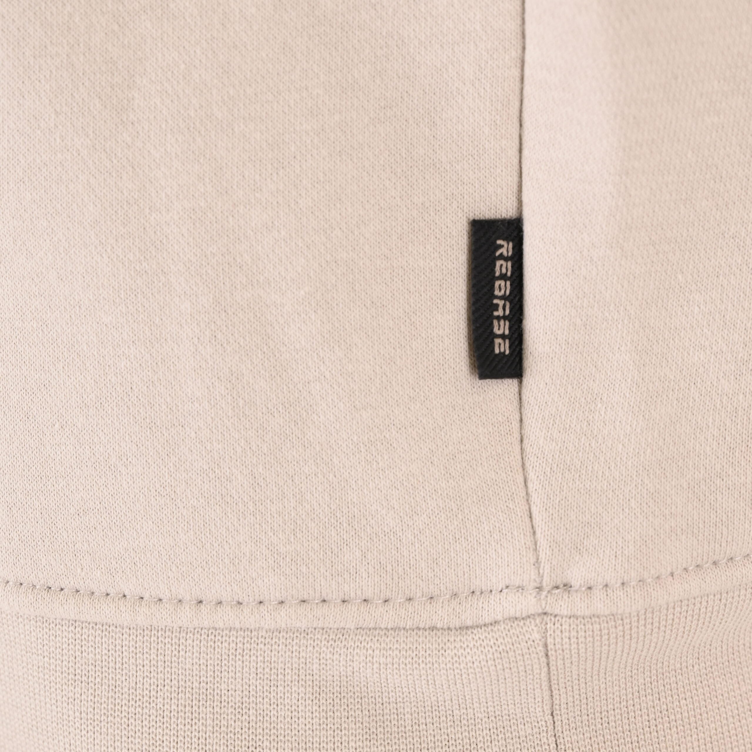 262RTOP-1103 HOODIE WITH PRESSED-EMBOSSED PRINT (BRUSHED FLEECE) ICE - Image 6