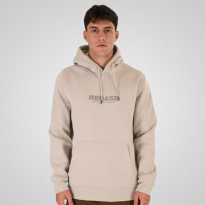 262RTOP-1105 HOODIE WITH 3D HIGH DENSITY PRINT (BRUSHED FLEECE) ICE
