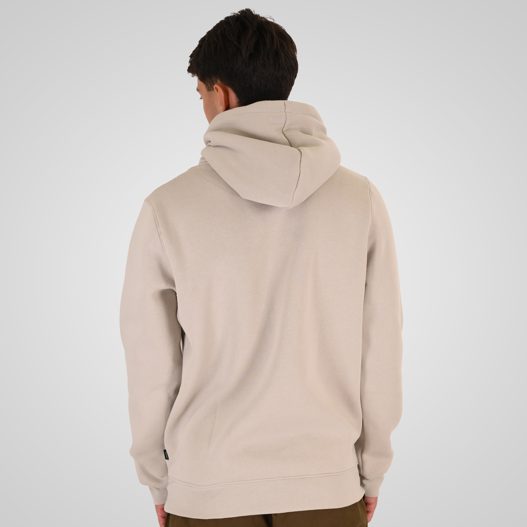 262RTOP-1105 HOODIE WITH 3D HIGH DENSITY PRINT (BRUSHED FLEECE) ICE - Image 4