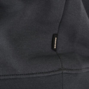 262RTOP-1110 HOODIE FRONT - BACK PRINTED WITH HIGH DENSITY PRINT (RELAXED FIT) (BRUSHED FLEECE) ANTHRACITE - Image 7