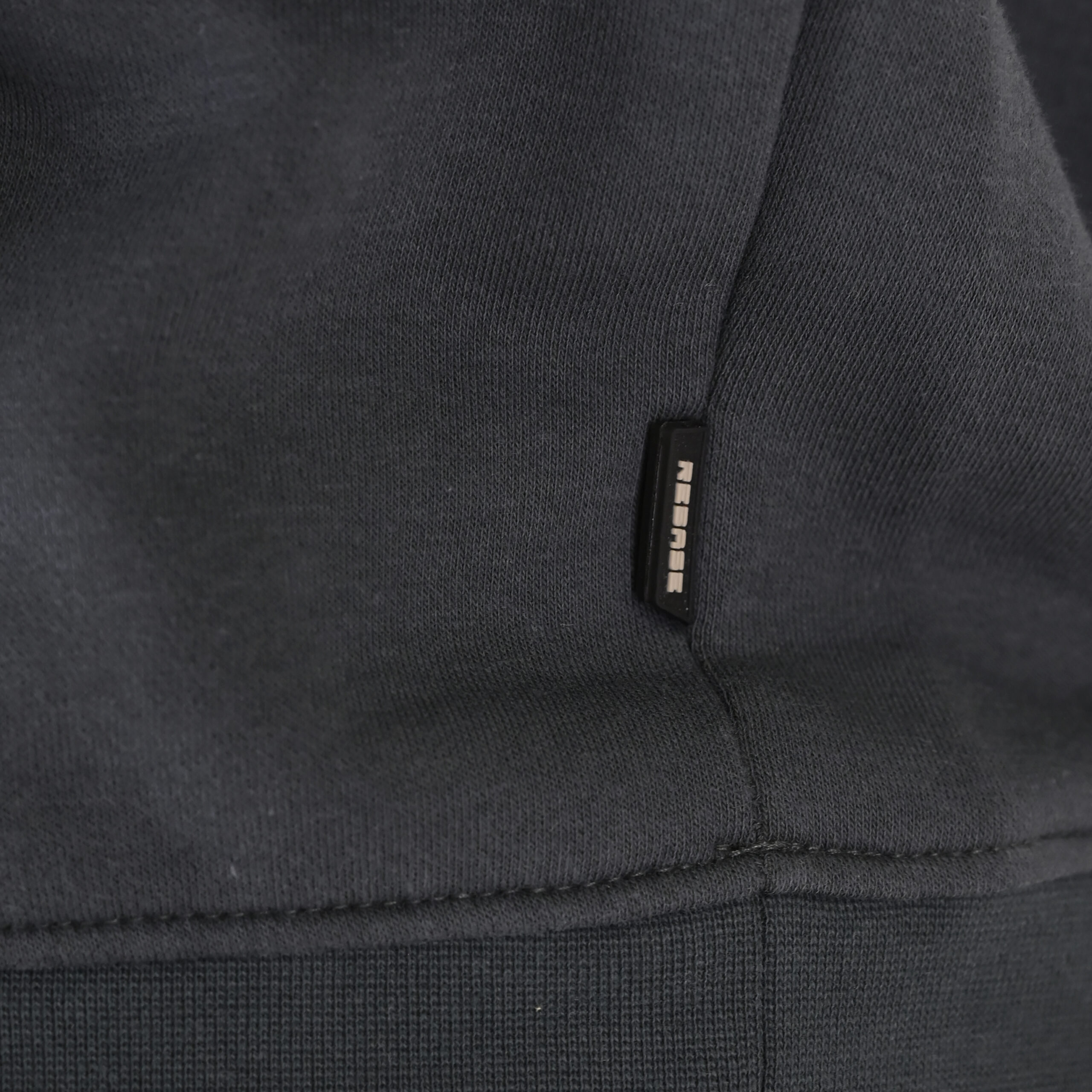 262RTOP-1110 HOODIE FRONT - BACK PRINTED WITH HIGH DENSITY PRINT (RELAXED FIT) (BRUSHED FLEECE) ANTHRACITE - Image 7