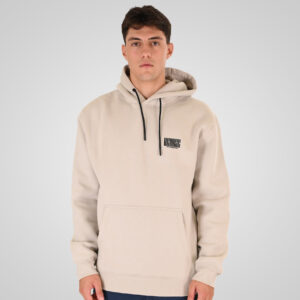 262RTOP-1110 HOODIE FRONT - BACK PRINTED WITH HIGH DENSITY PRINT (RELAXED FIT) (BRUSHED FLEECE) ICE
