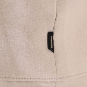 262RTOP-1110 HOODIE FRONT - BACK PRINTED WITH HIGH DENSITY PRINT (RELAXED FIT) (BRUSHED FLEECE) ICE - Image 6