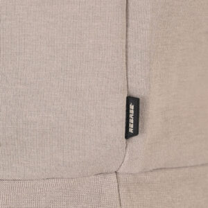 262RTOP-1111 HOODIE WITH HIGH DENSITY PRINT (INTERLOCK) SMOKE BEIGE - Image 6
