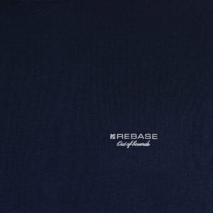 262RTOP-1113 CREWNECK TOP WITH HIGH DENSITY PRINT (BRUSHED FLEECE) NAVY - Image 5