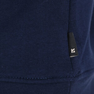 262RTOP-1113 CREWNECK TOP WITH HIGH DENSITY PRINT (BRUSHED FLEECE) NAVY - Image 6