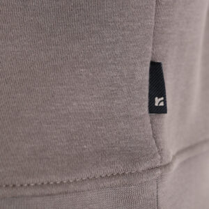 262RTOP-1113 CREWNECK TOP WITH HIGH DENSITY PRINT (BRUSHED FLEECE) TAUPE - Image 6