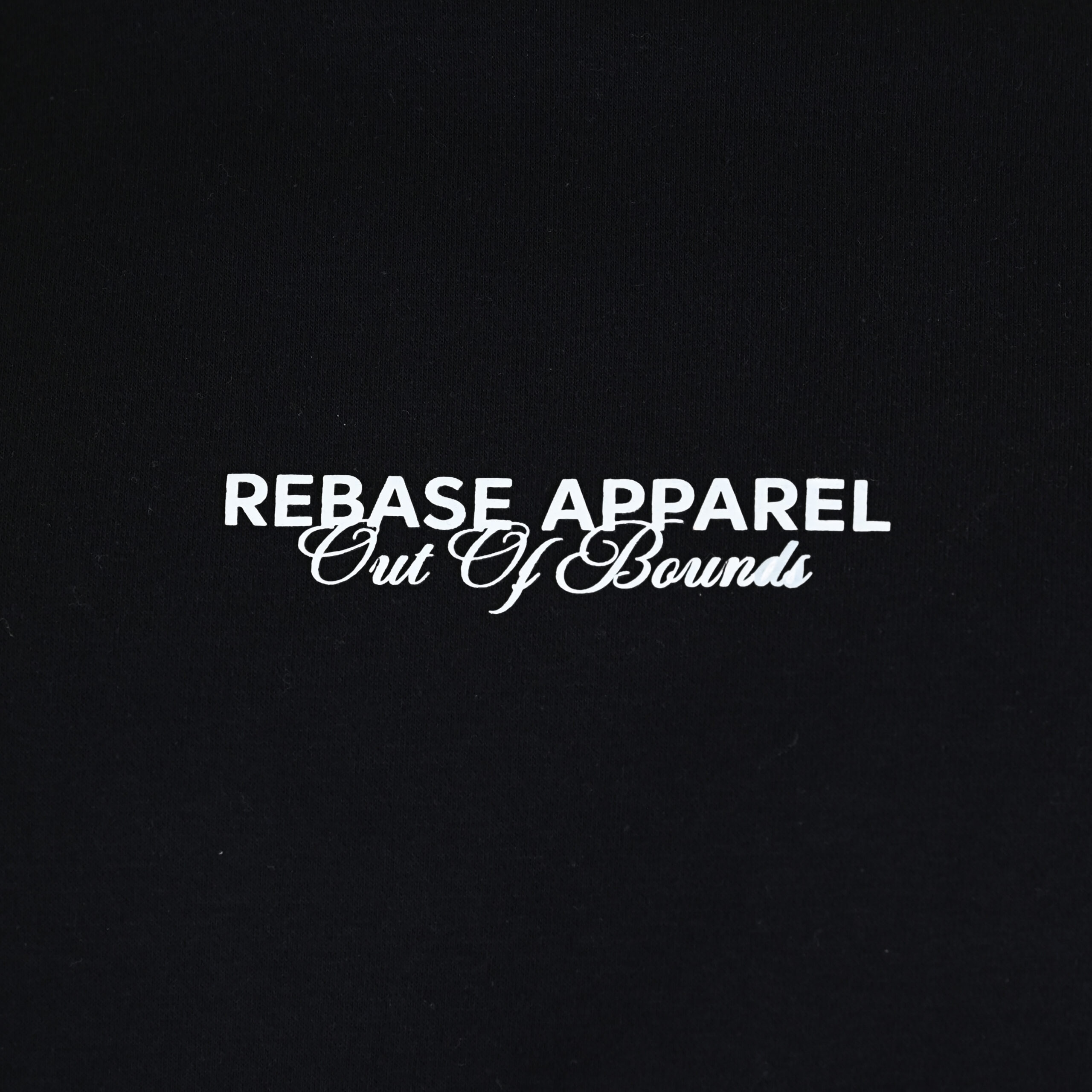 262RTOP-1114 CREWNECK TOP WITH HIGH DENSITY (BRUSHED FLEECE) BLACK - Image 5