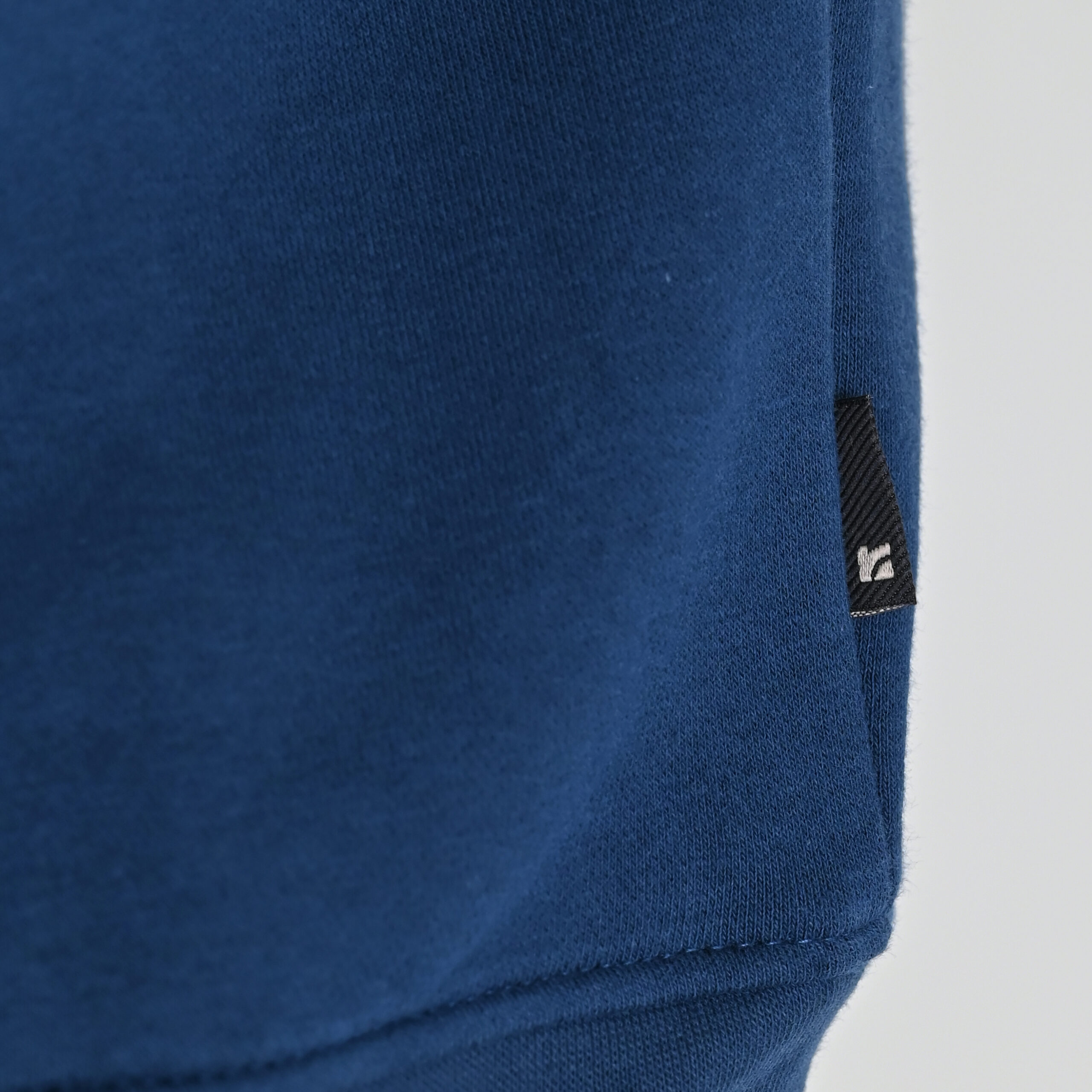262RTOP-1114 CREWNECK TOP WITH HIGH DENSITY (BRUSHED FLEECE) INDIGO - Image 6