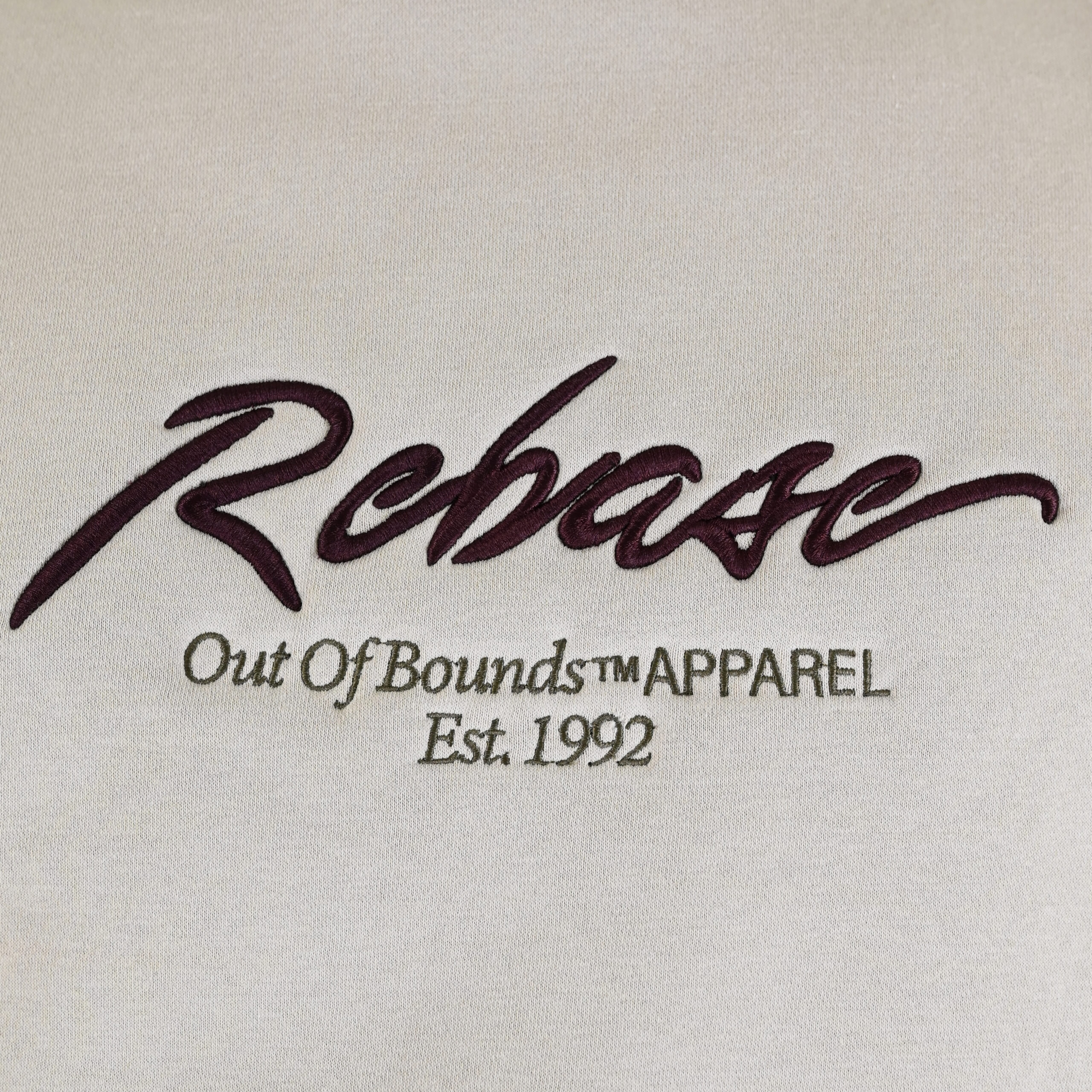 262RTOP-1115 CREWNECK TOP WITH 3D EMBROIDERY AND DENSE EMBROIDERY (BRUSHED FLEECE) ICE - Image 5