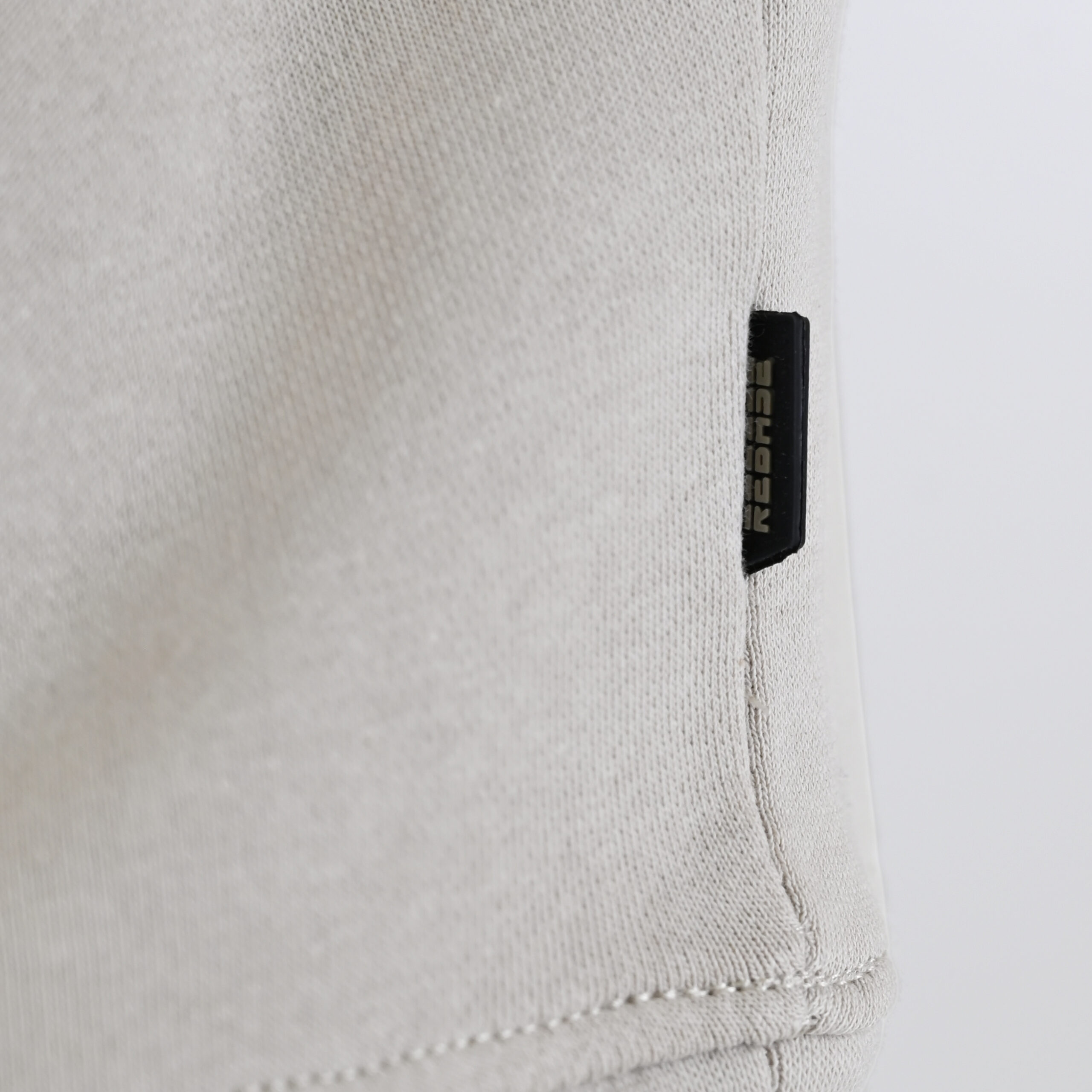 262RTOP-1117 CREWNECK TOP WITH EMBOSSED PRINT (BRUSHED FLEECE) ICE - Image 6