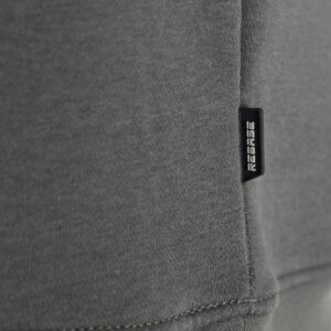 262RTOP-1117 CREWNECK TOP WITH EMBOSSED PRINT (BRUSHED FLEECE) KHAKI - Image 6