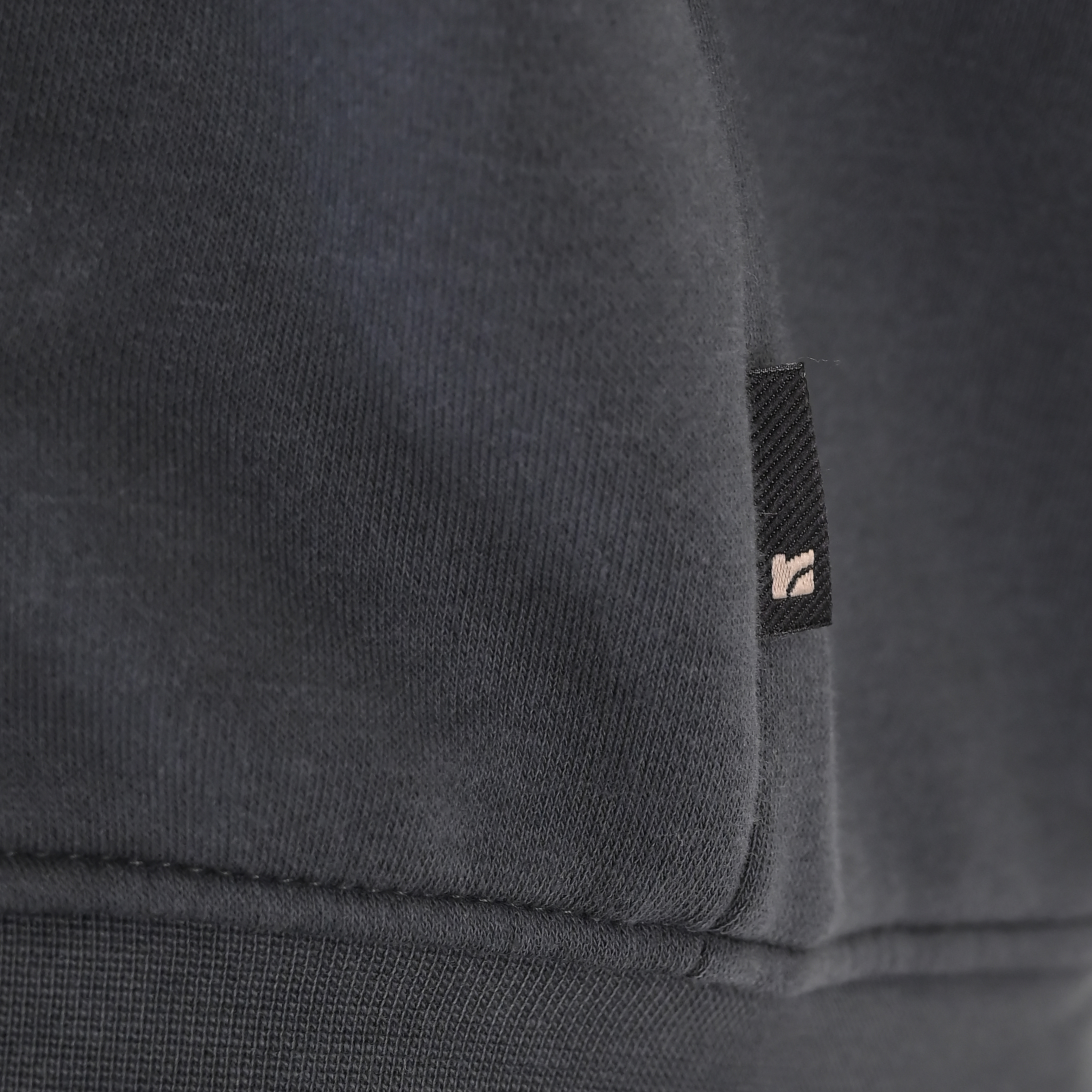 262RTOP-1122 HOODIE FULL-ZIP WITH HIGH DENSITY PRINT (BRUSHED FLEECE) ANTHRACITE - Image 6