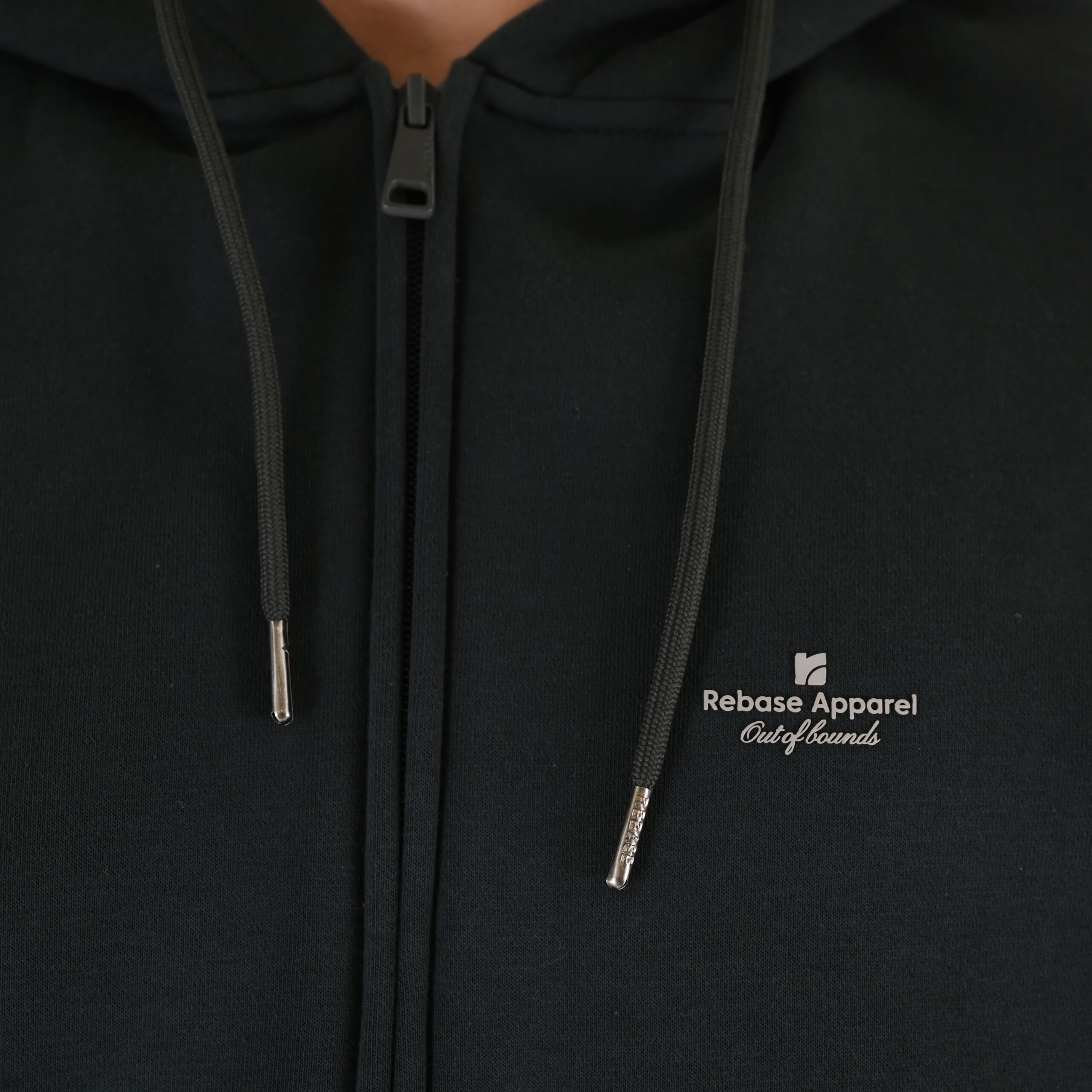 262RTOP-1122 HOODIE FULL-ZIP WITH HIGH DENSITY PRINT (BRUSHED FLEECE) FOREST GREEN - Image 5