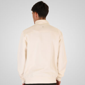 262RTOP-1123 FULL-ZIP WITH STAND-UP COLLAR AND ZIPPER POCKETS (INTERLOCK) POLAR WHITE - Image 4