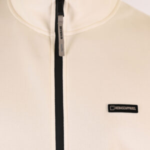 262RTOP-1123 FULL-ZIP WITH STAND-UP COLLAR AND ZIPPER POCKETS (INTERLOCK) POLAR WHITE - Image 5