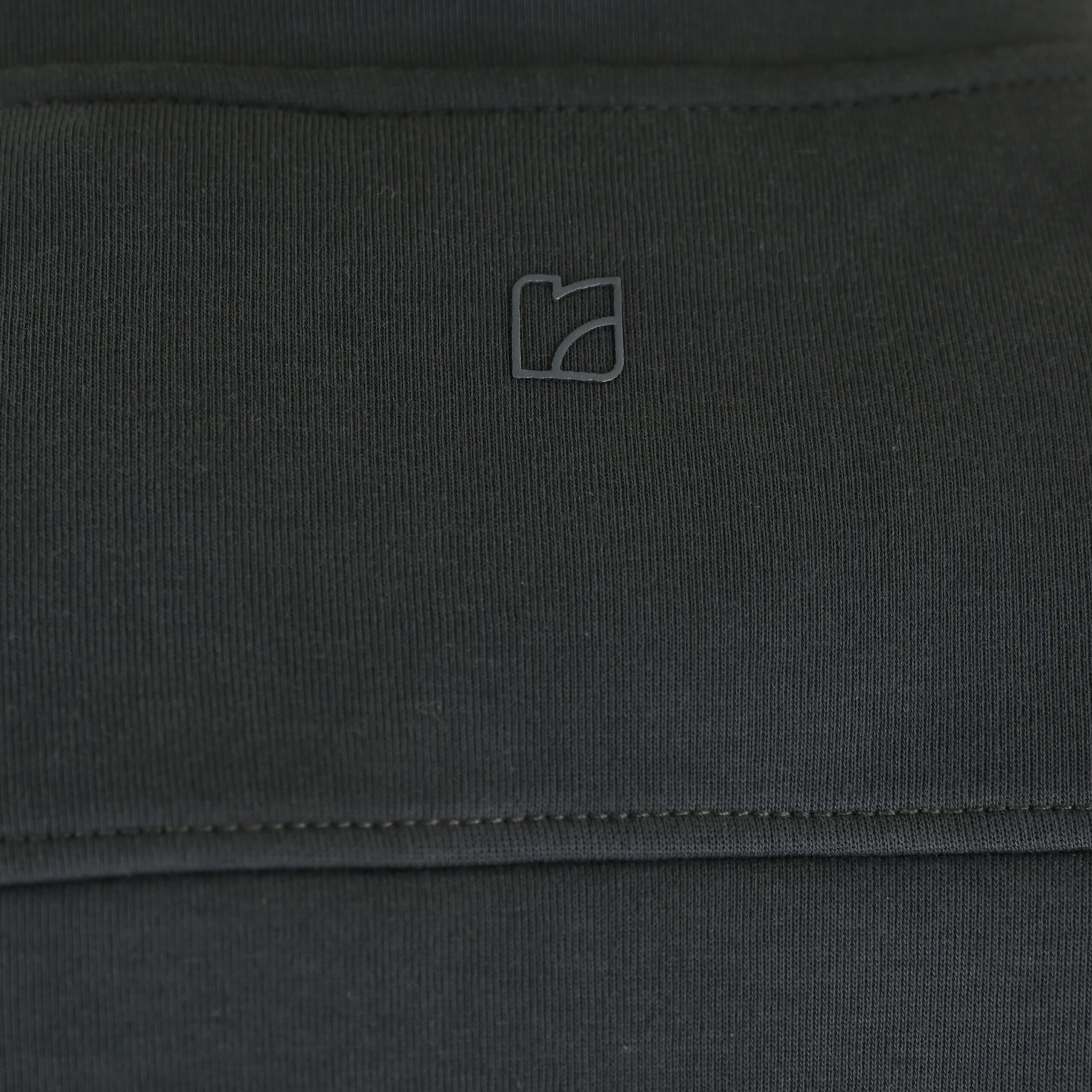 262RTOP-1123 FULL-ZIP WITH STAND-UP COLLAR AND ZIPPER POCKETS (INTERLOCK) SHADOW GREEN - Image 7