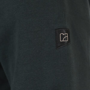 262RTOP-1172 FULL-ZIP TOP WITH STAND-UP COLLAR (BRUSHED FLEECE) FOREST GREEN - Image 5