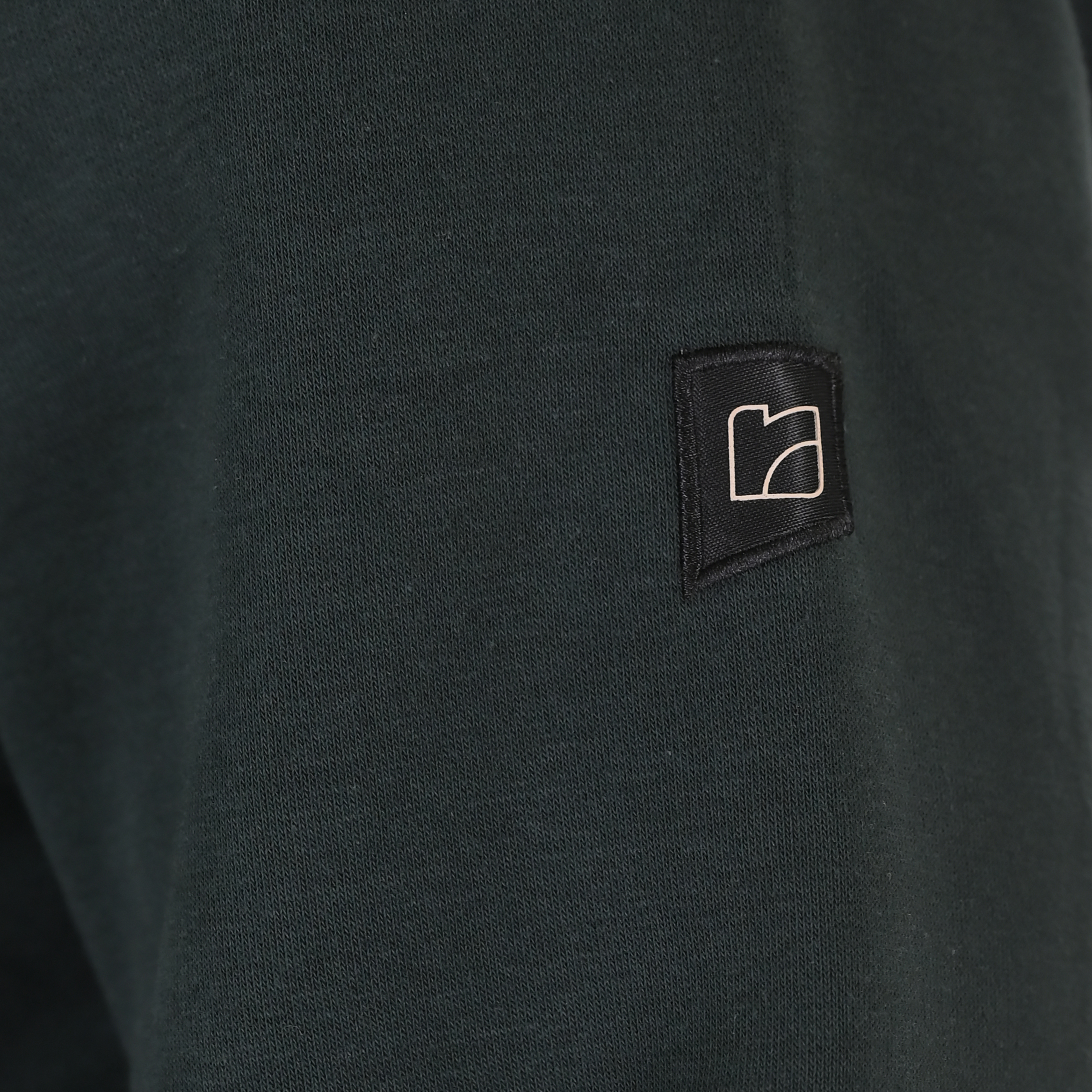 262RTOP-1172 FULL-ZIP TOP WITH STAND-UP COLLAR (BRUSHED FLEECE) FOREST GREEN - Image 5