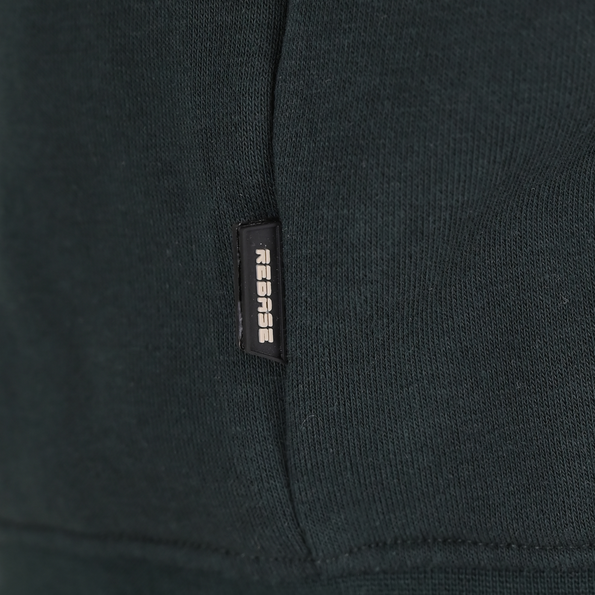 262RTOP-1172 FULL-ZIP TOP WITH STAND-UP COLLAR (BRUSHED FLEECE) FOREST GREEN - Image 6