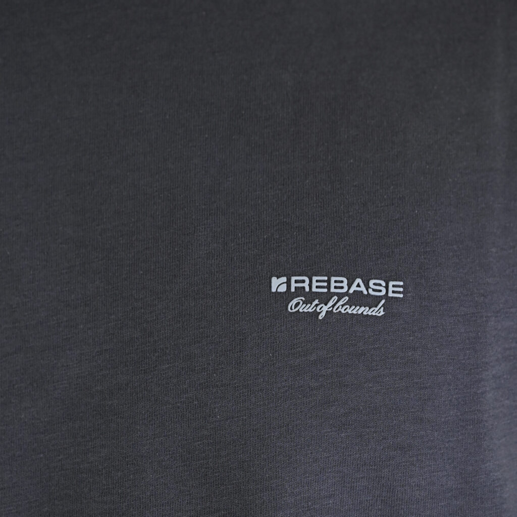 262RTS-9160 T-SHIRTS LONGSLEEVE WITH HIGH DENSITY PRINT ANTHRACITE
