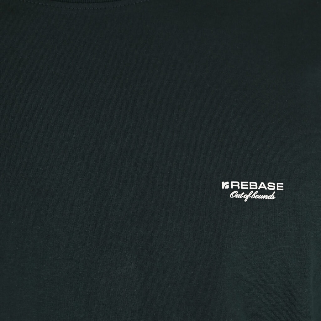 262RTS-9160 T-SHIRTS LONGSLEEVE WITH HIGH DENSITY PRINT FOREST GREEN