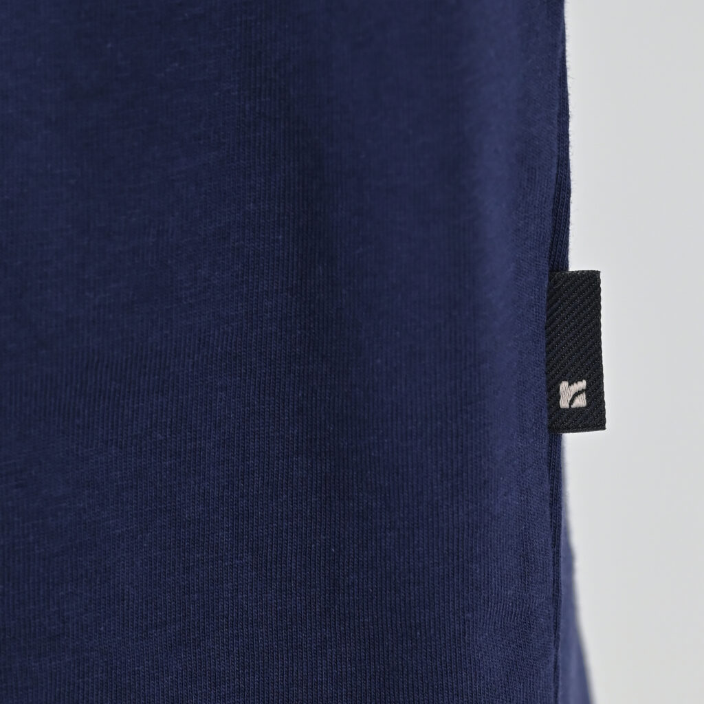 262RTS-9160 T-SHIRTS LONGSLEEVE WITH HIGH DENSITY PRINT NAVY