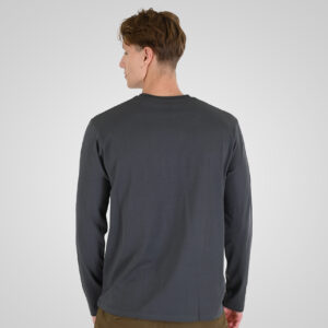 262RTS-9161 T-SHIRTS LONGSLEEVE WITH HIGH DENSITY PRINT ANTHRACITE - Image 4