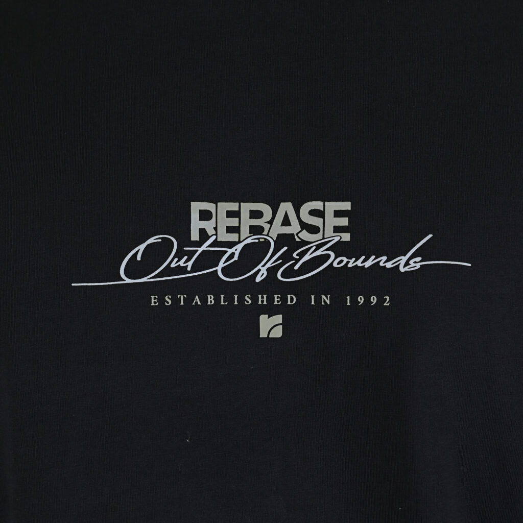 262RTS-9161 T-SHIRTS LONGSLEEVE WITH HIGH DENSITY PRINT BLACK